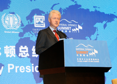 Former US President Bill Clinton